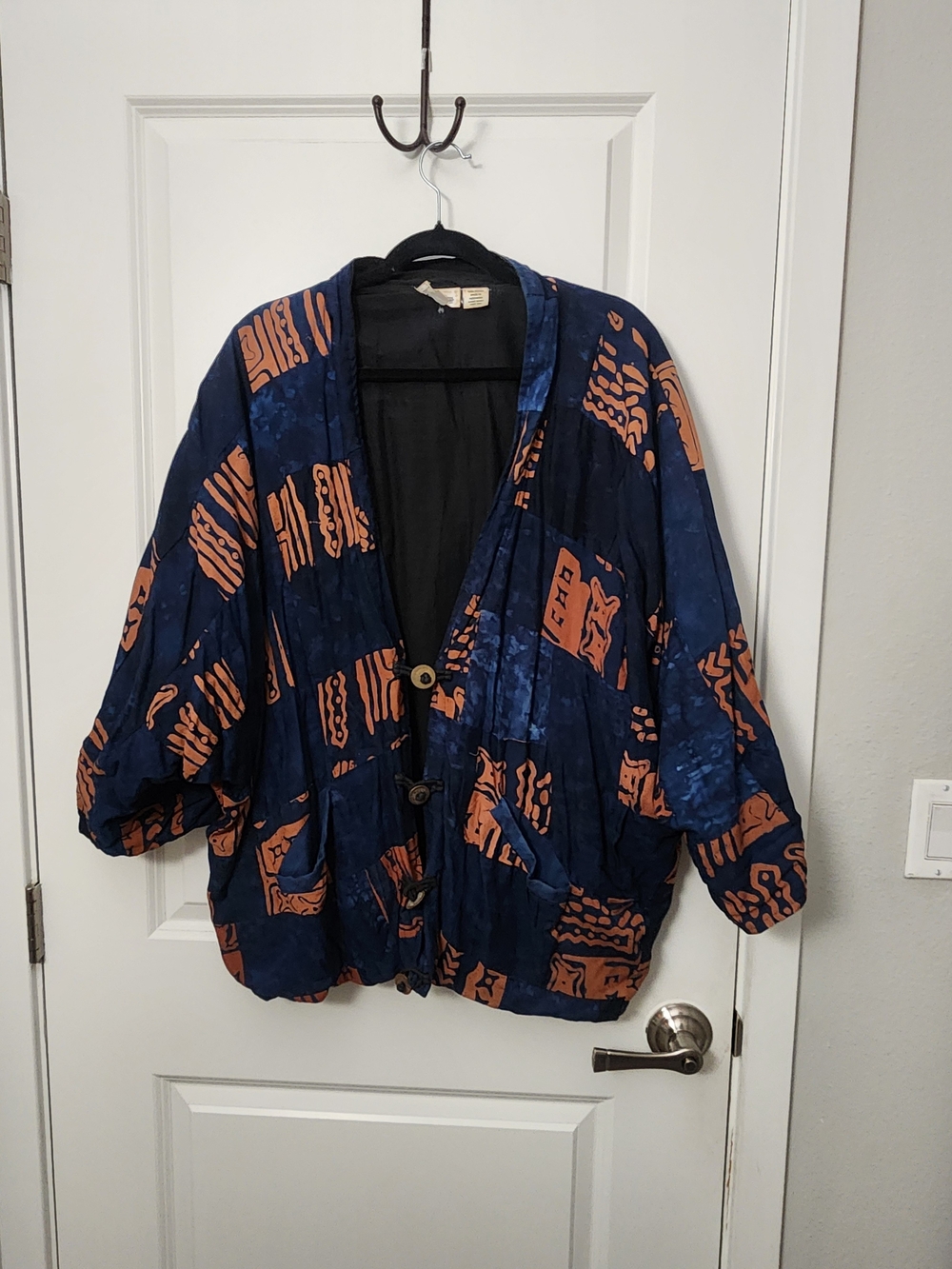 Neiman Marcus  Boho  Abstract Pattern Jacket